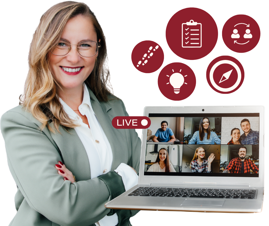 Die Gründer-Lounge von Monika Bruss für deinen Start ins Coaching-Business