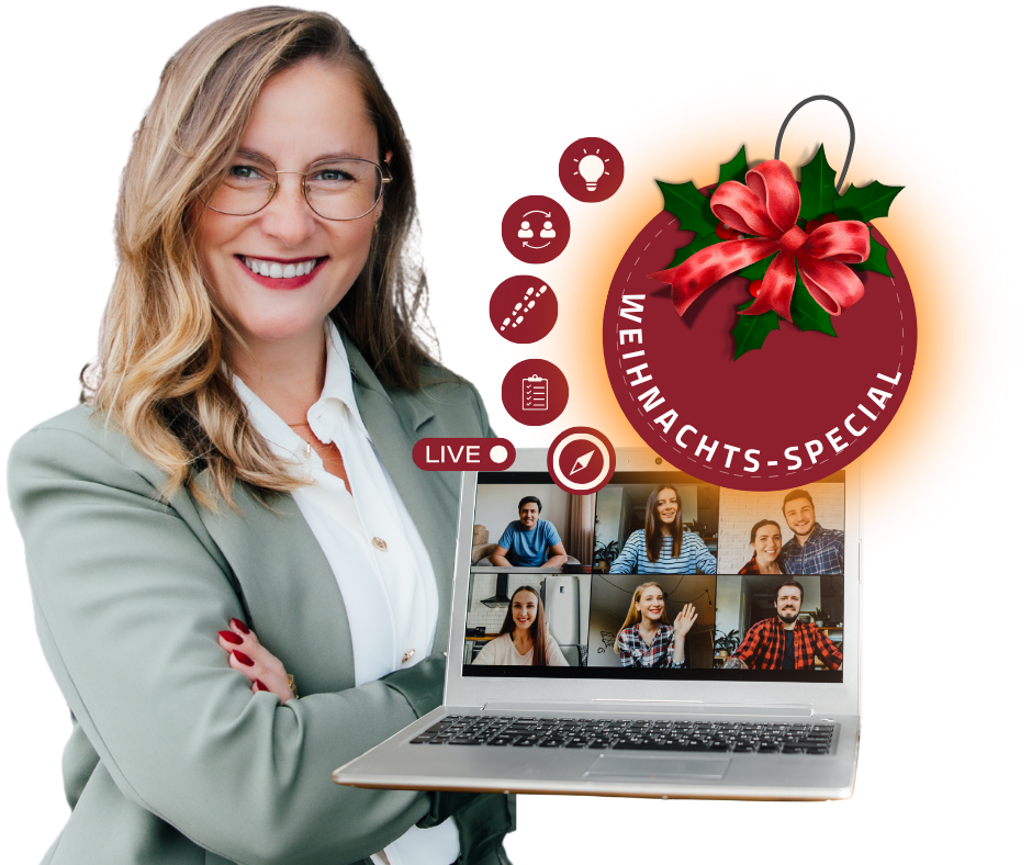 Gründer-Kickstart am 21.12.2025 Weihnachtsspecial von Monika Bruss
