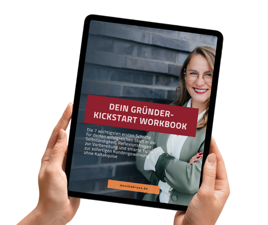 Gründer-Kickstart Workbook von Monika Bruss